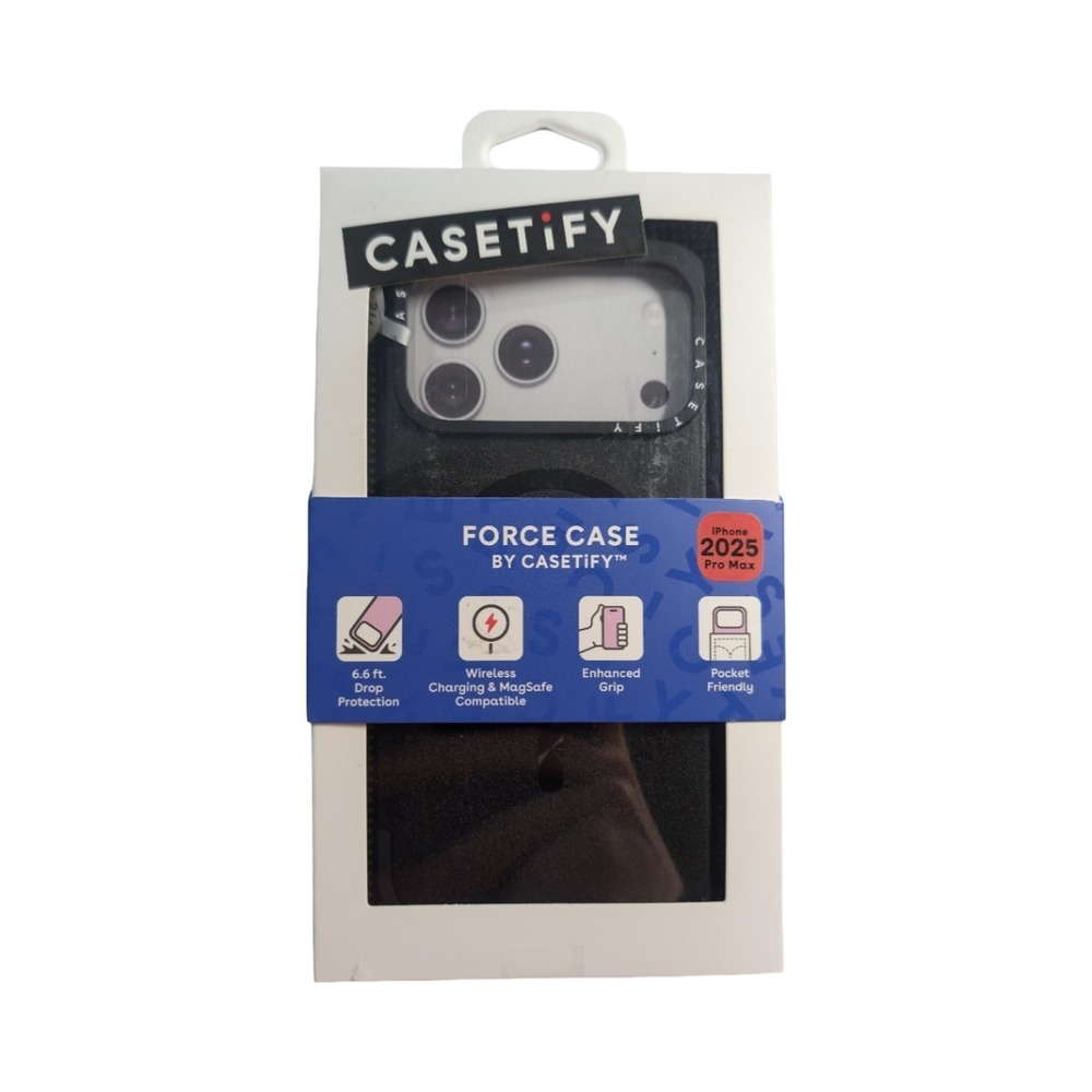 Oo3-O CASETiFY Force Case‎ For Apple iPhone 17 Pro Max - Black